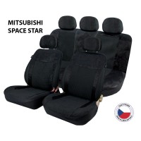 Autopotahy Perfetto AL Mitsubishi Space Star černá