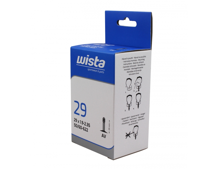 Cyklo duše WISTA 29×1,9–2,35 AV – 80003