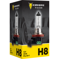 Žárovka 12V H8 55W COYOTE VISION