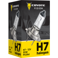 Žárovka 12V H7 55W COYOTE VISION