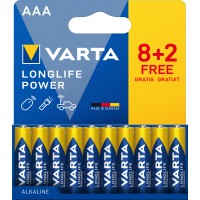 Baterie VARTA Longlife Power 8+2 AAA Double Blister