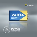 Baterie VARTA Longlife Power 1 9V Single Blister