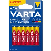 Baterie VARTA Longlife Max Power 4+2 AAA Single blister