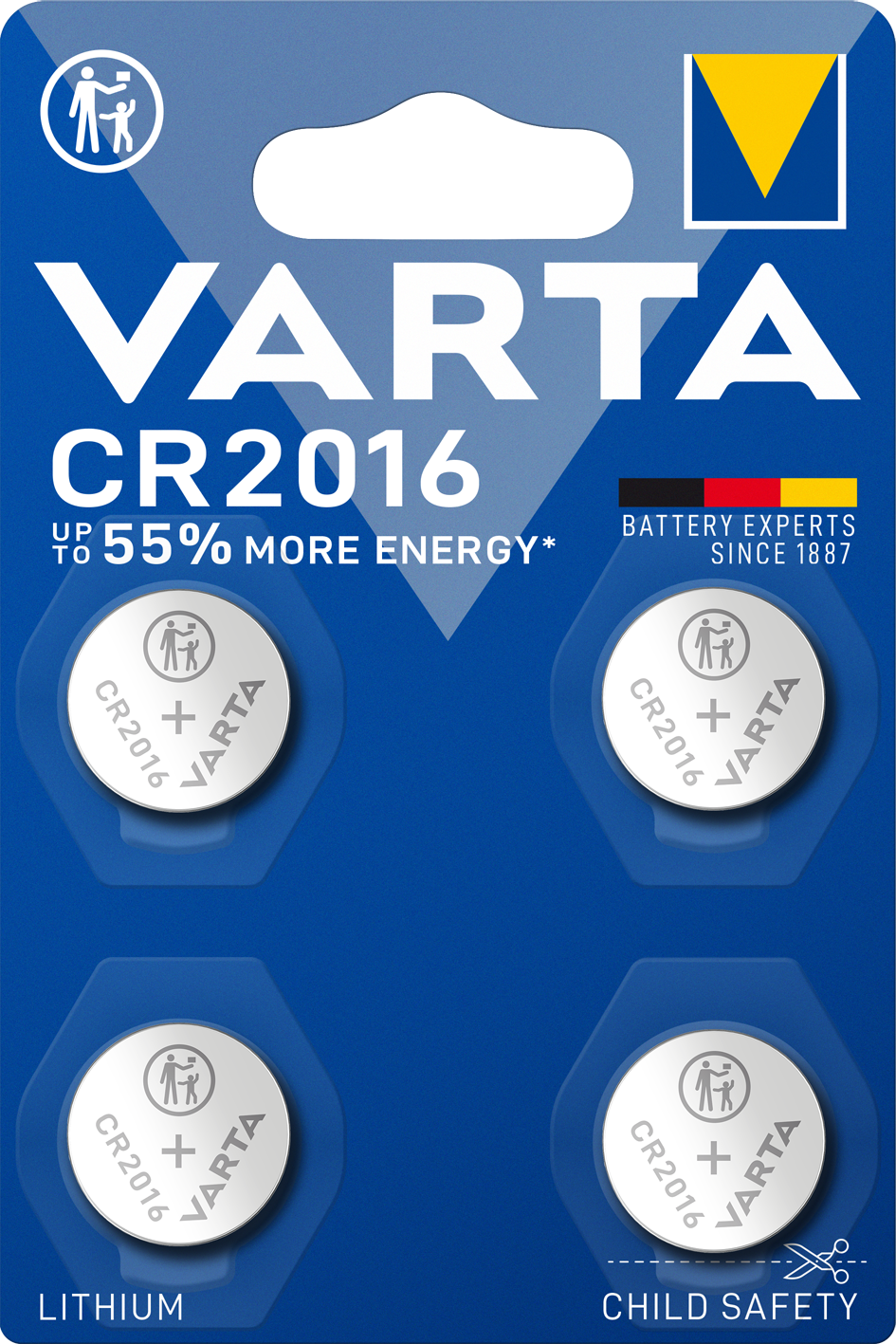 Baterie VARTA CR 2016 4pack