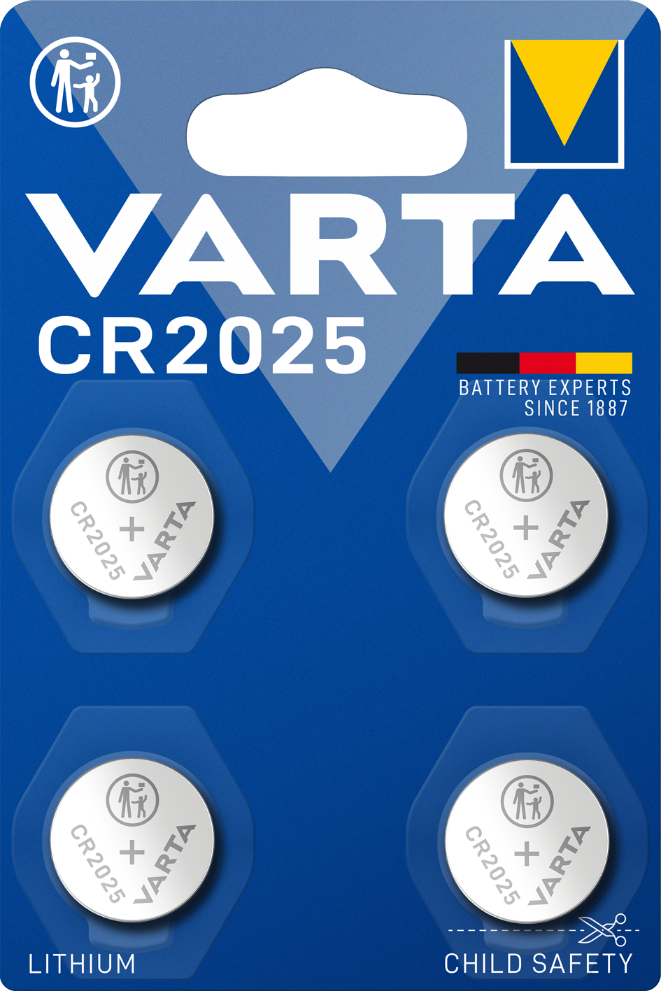 Baterie VARTA CR 2025 4pack