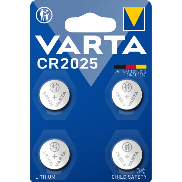 Baterie VARTA CR 2025 4pack