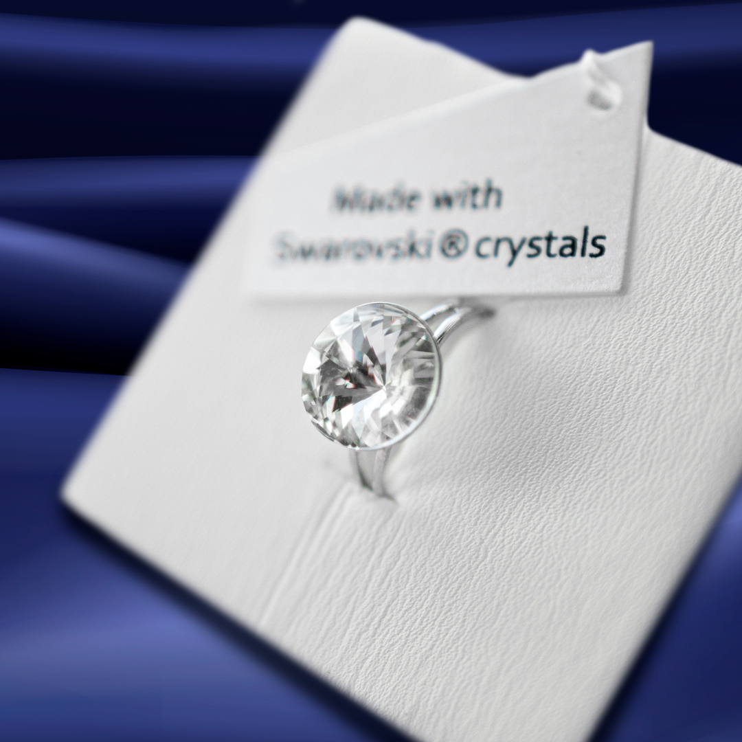 Prsten Amabile Made with Swarovski Crystals