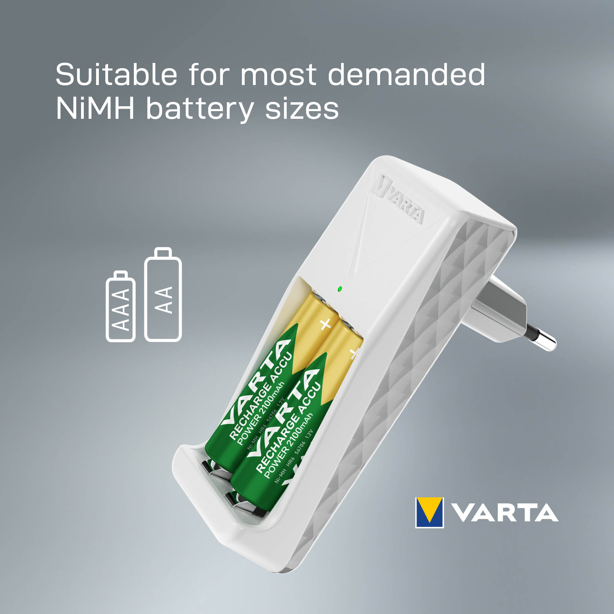 Nabíječka VARTA Mini Charger včetně 2 AAA 800 mAh